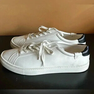 House of Future white leather sneakers